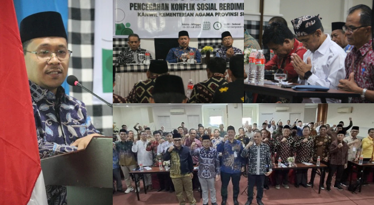 Kapus KUB dan Kakanwil Kemenag Sulsel Duduk Bersama Tokoh Lintas Agama Bahas Strategi Pencegahan Konflik Keagamaan