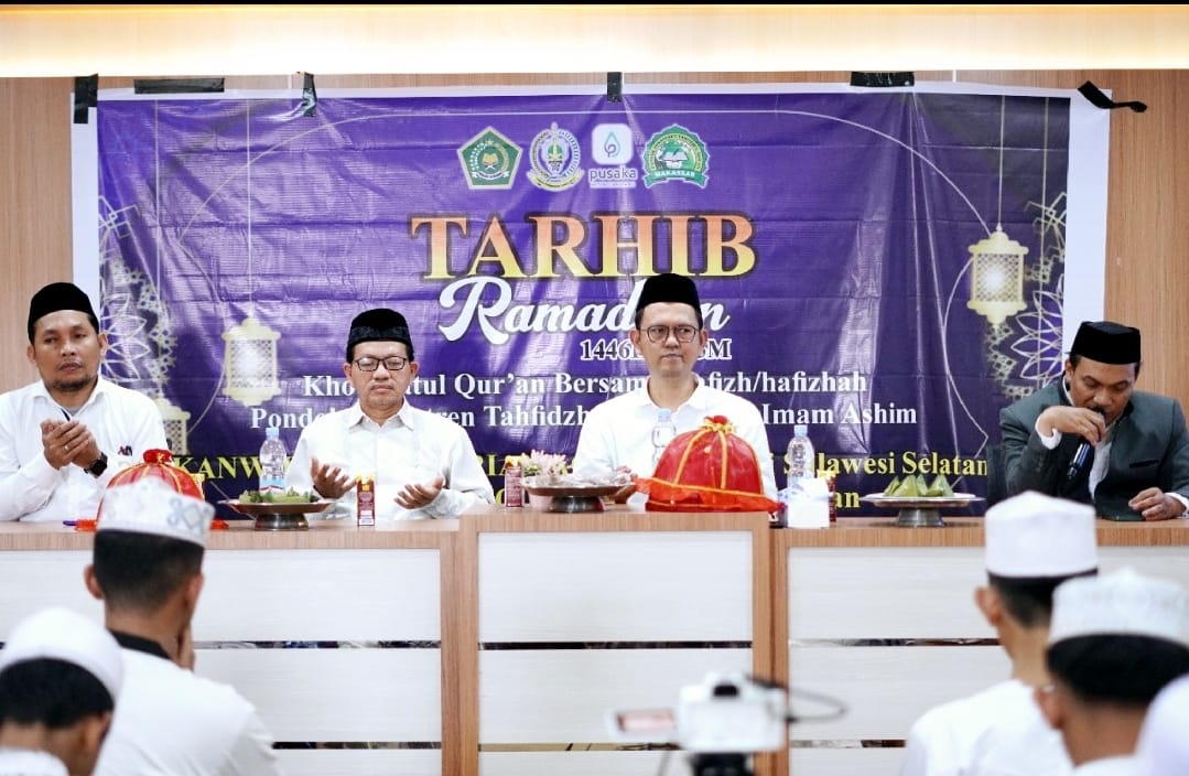 Kanwil Kemenag Sulsel Gandeng LPTQ Laksanakan Tarhib Ramadhan, Kabid Penaiszawa : Renungkan Kembali Perjalanan Spiritual Kita