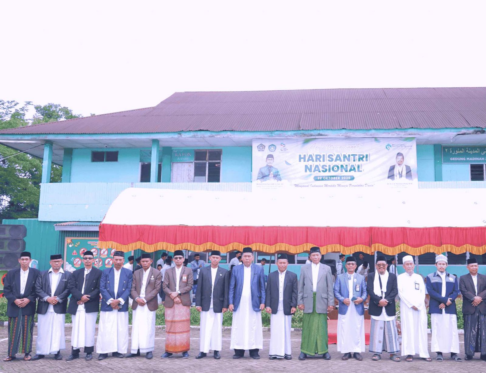 Pengawas Madrasah Kemenag Pangkep Ikuti Upacara Peringatan Hari Santri 2025