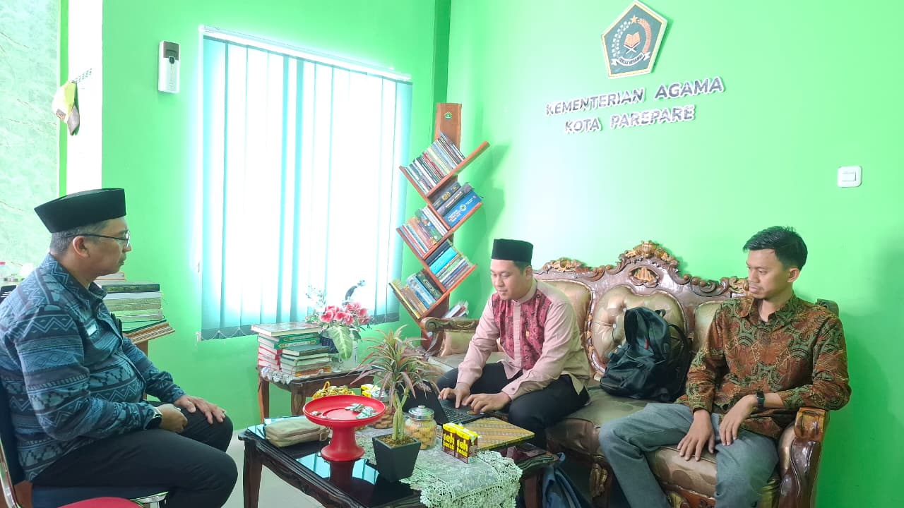 Panitia Hijrah Day Lovestival Audiensi ke Kantor Kemenag Kota Parepare