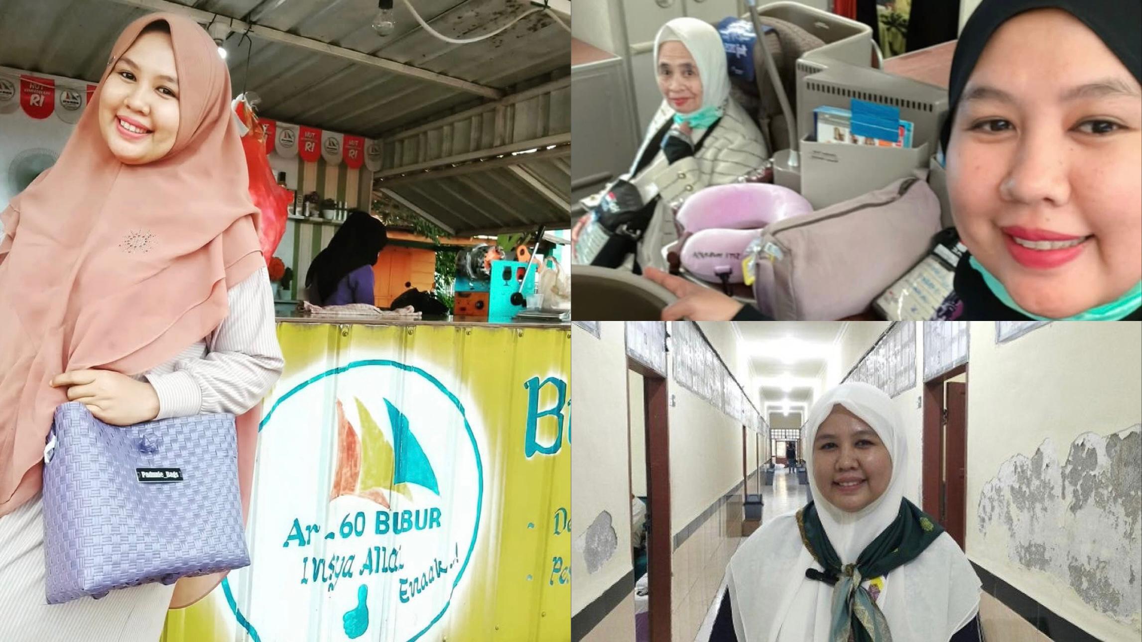 Berat Tinggalkan Tanah Suci, “Tukang Bubur Naik Haji” Asal Pomala Bakal Tiba Dini Hari di Makassar