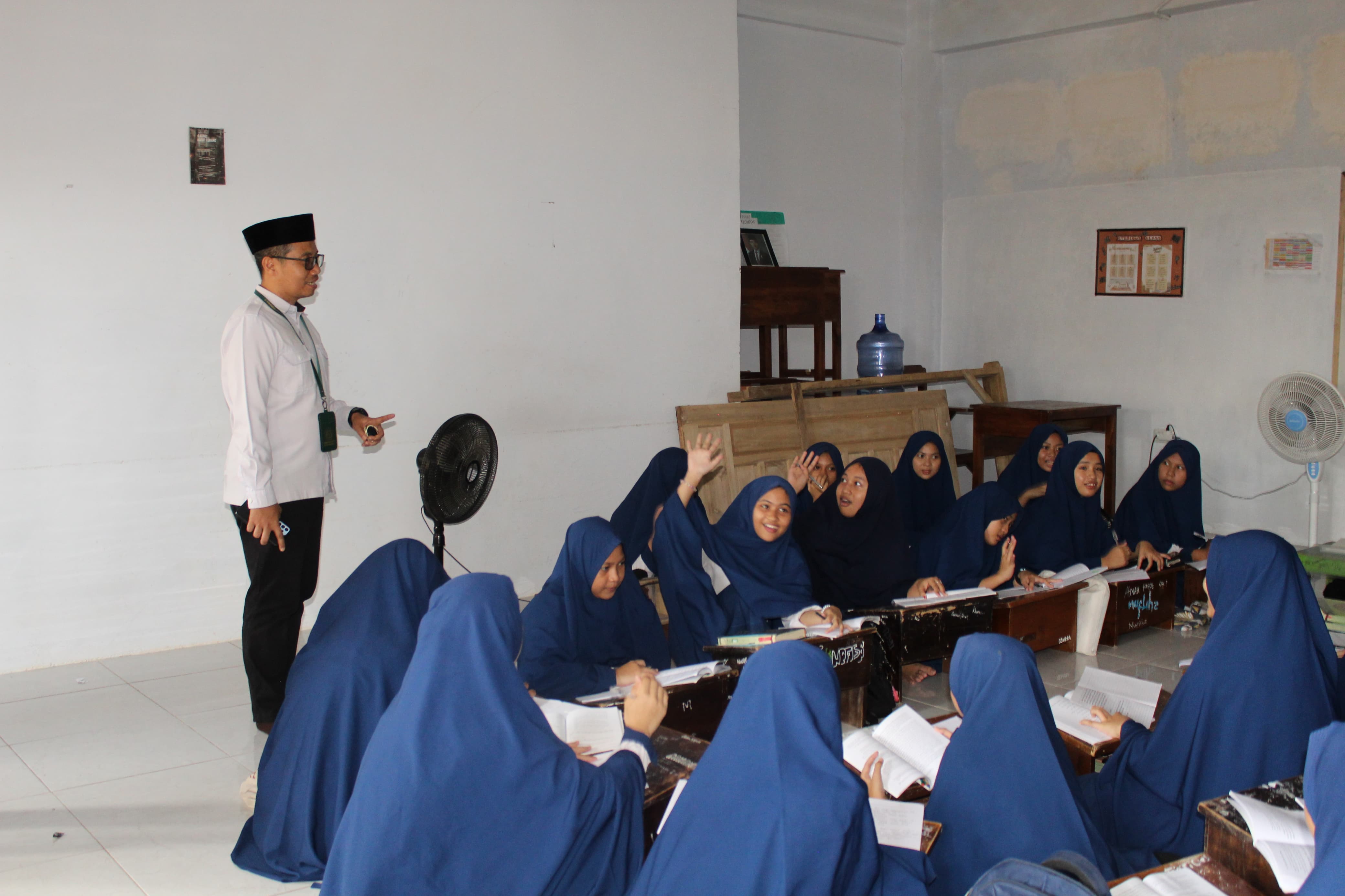 Suasana ujian PKPPS di PPTQ Imam An Nasa'i