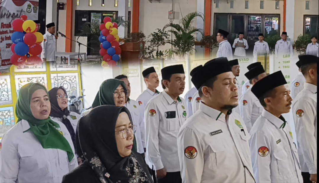 Kepala MAN 1 Kota Makassar Hadiri Apel Pagi di Kemenag Kota Makassar: Persiapan HUT Ke-80 RI 2025