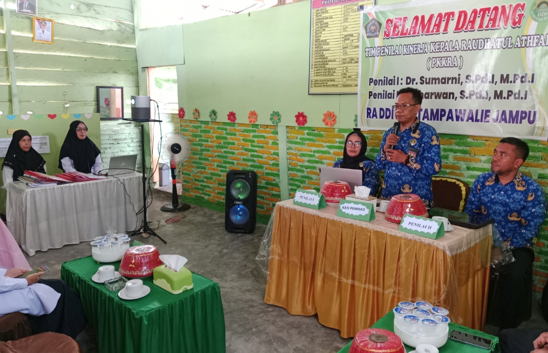Plt Kasi Penmad Hadiri PKKM RA DDI Mattampawalie