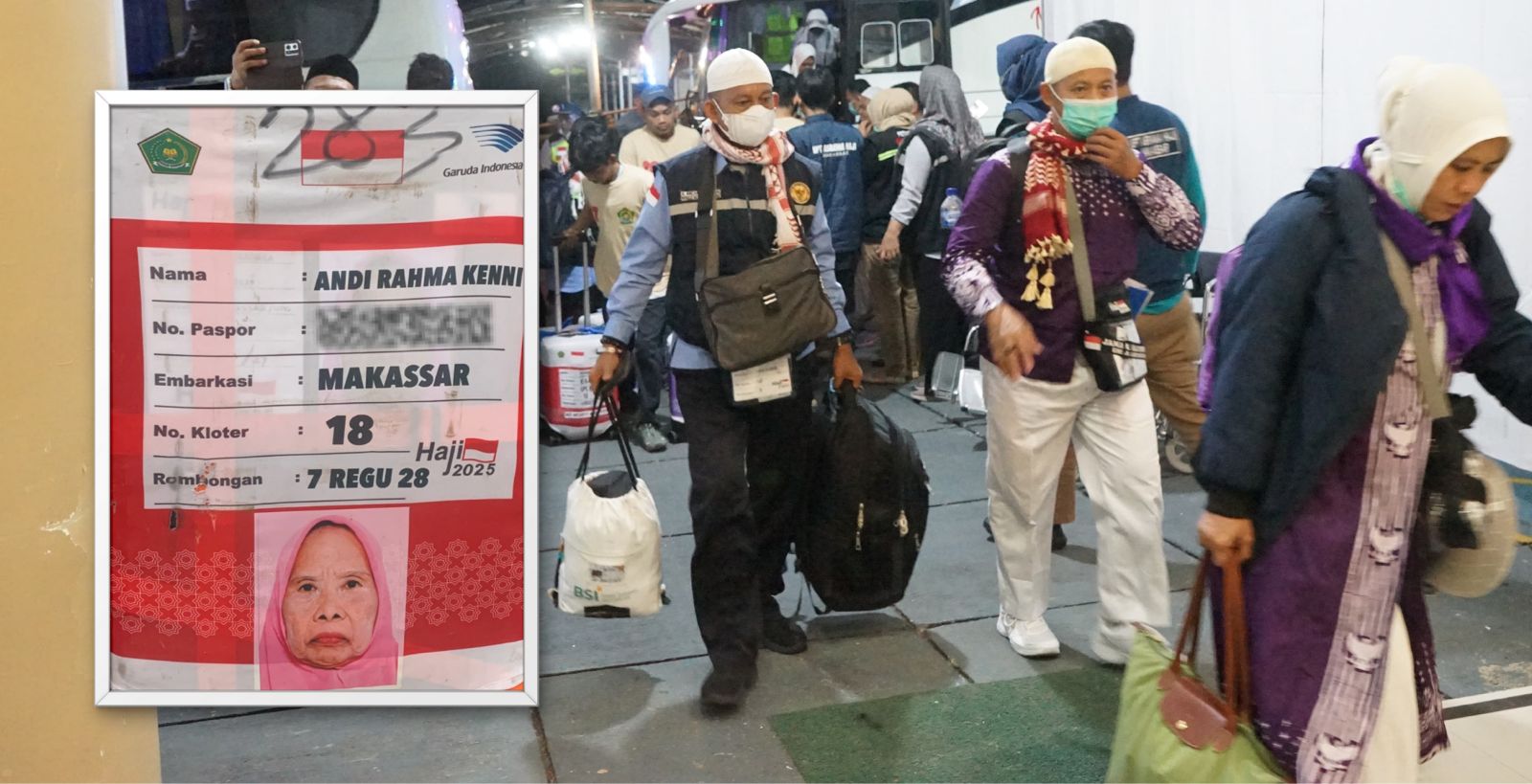 jamaah yang sakit dibadalkan hajinya oleh petugas haji