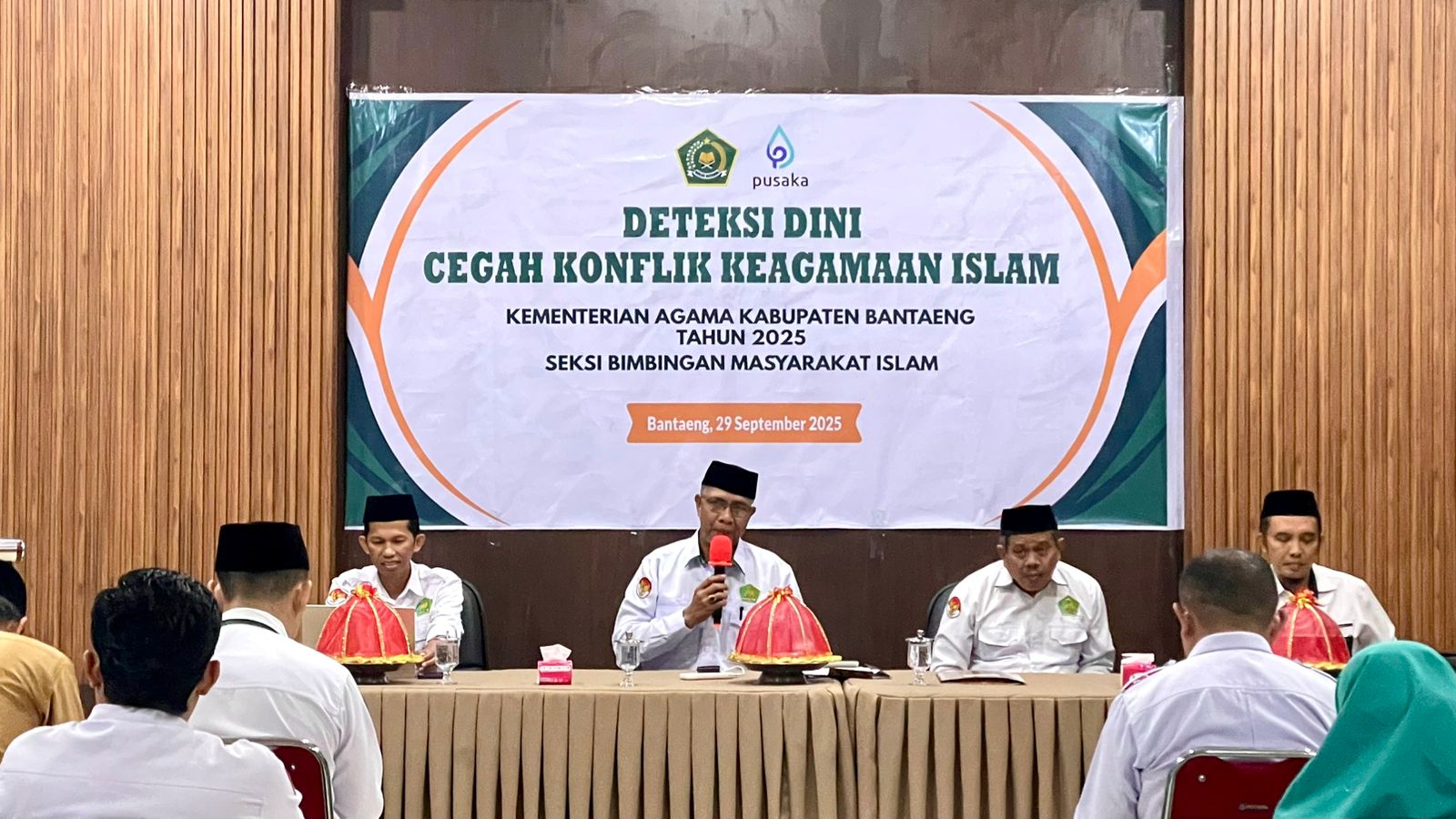 FGD Deteksi Dini Cegah Konflik Keagamaan, Kakan Kemenag Bantaeng: Damai Tak Tercapai Tanpa Kerukunan (Foto: Humas Kemenag Bantaeng)