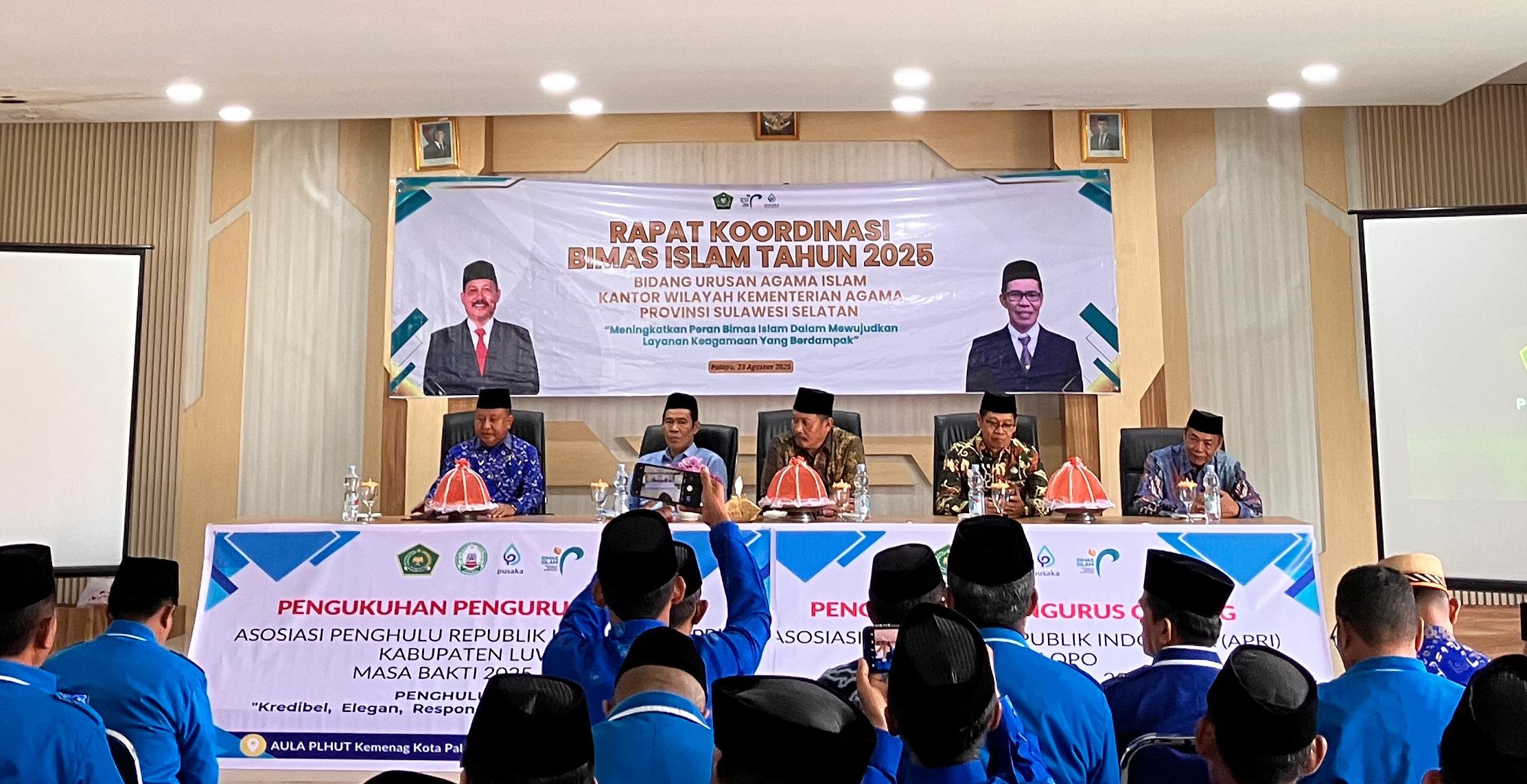 Kemenag Luwu Utara Hadiri Rapat Koordinasi Bimas Islam Tahun 2025