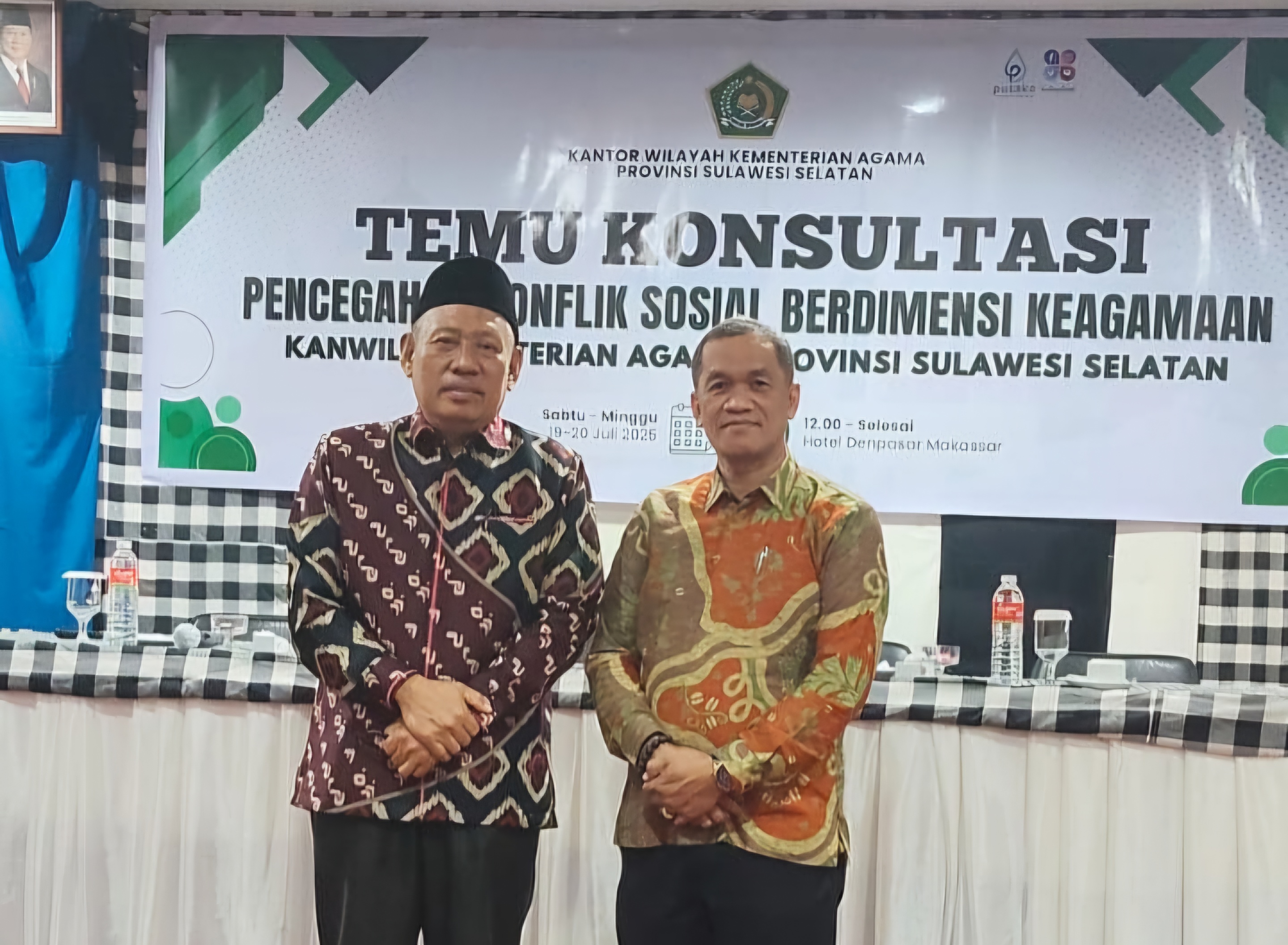 Ikuti Temu Konsultasi Pencegahan Konflik Sosial Berdimensi Keagamaan (KSBK), Kemenag Kab. Barru Siap Jadi Agen Perdamaian