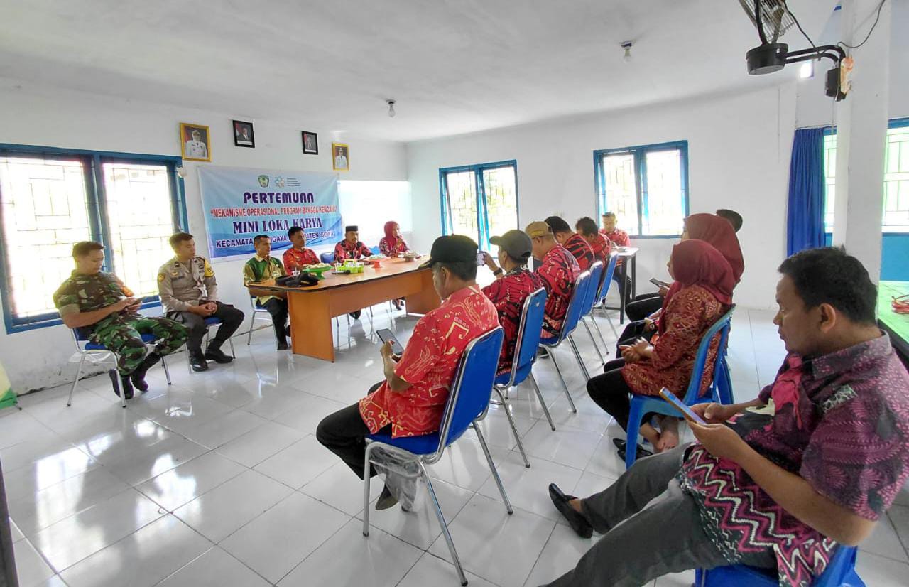 Suasana Mini Lokakarya Lintas Sektoral