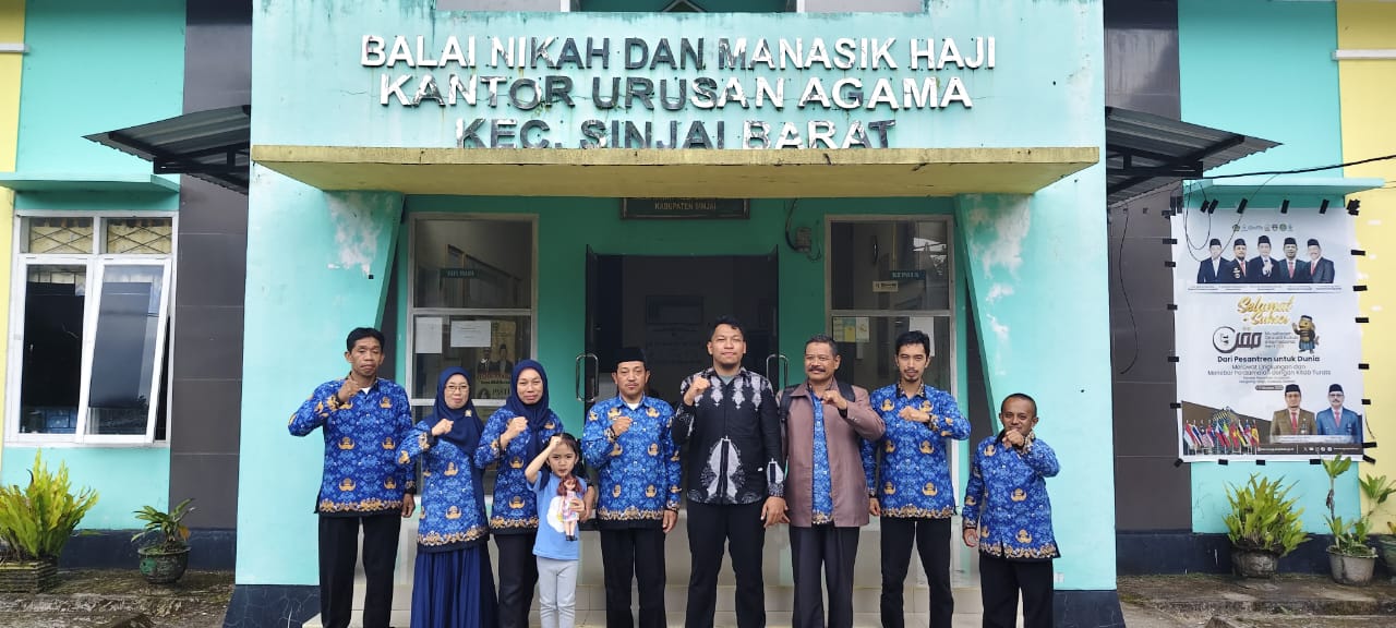 KUA Sinjai Barat menerima satu orang Dai 3T untuk penempatan di Desa Terasa