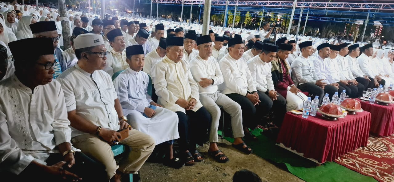 Bupati Luwu, H. Patahuddin Bawakan Sambutan di Hari Jadi Kab. Luwu