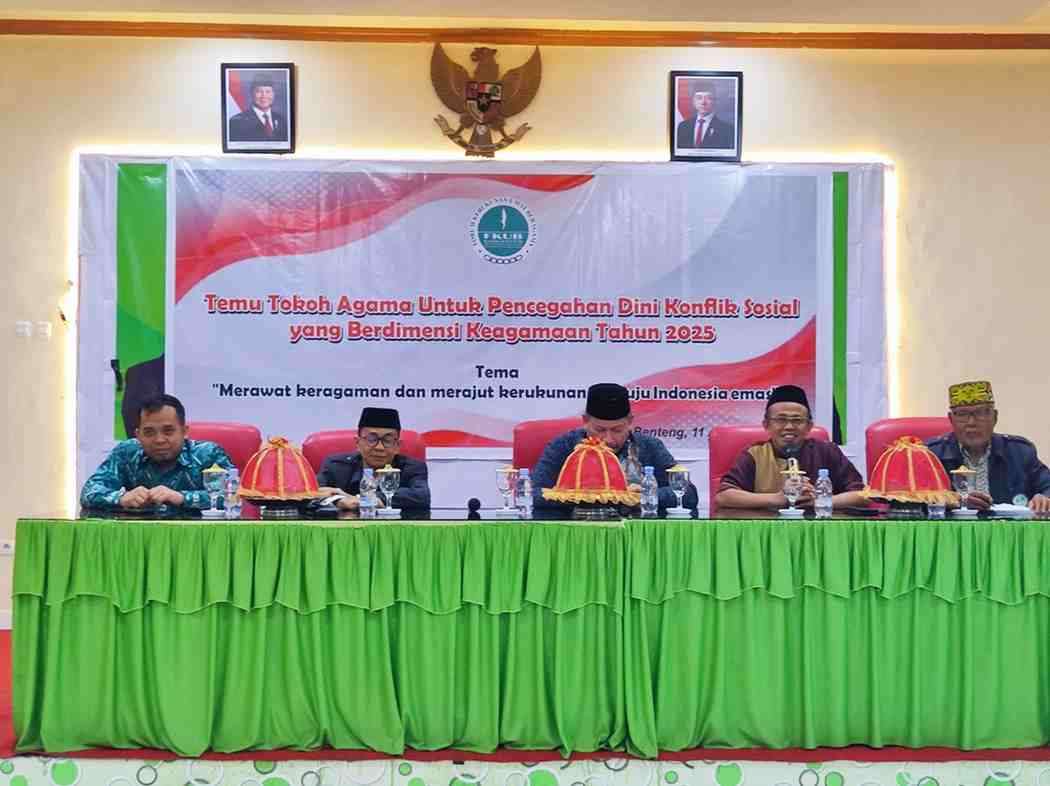 Temu Tokoh Agama Kepulauan Selayar Bahas Deteksi Dini Konflik Sosial Keagamaan