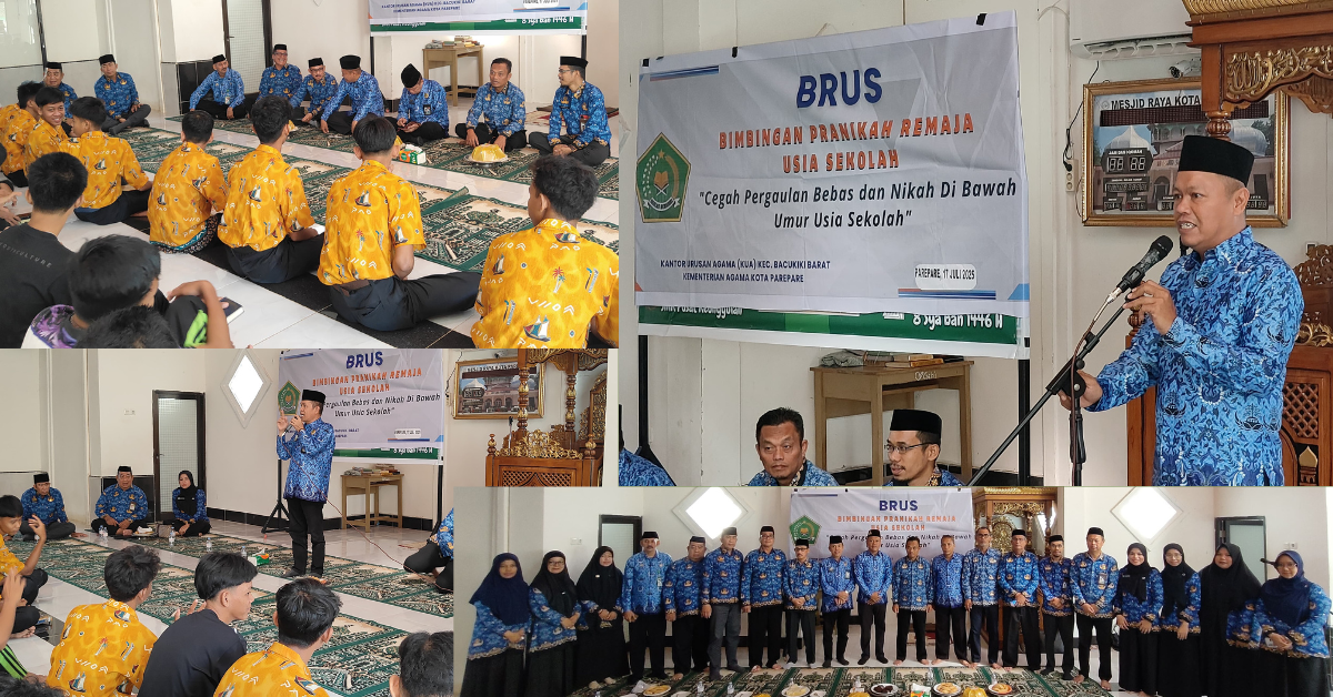 KUA Bacukiki Barat Gelar BRUS di SMKN 1