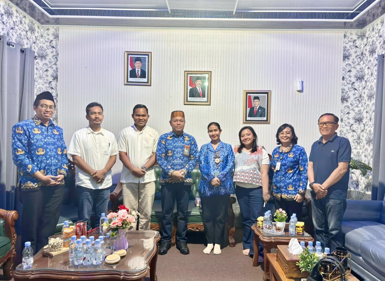 Kemenag Sidrap Terima Audiensi Pastor Keuskupan Agung Makassar