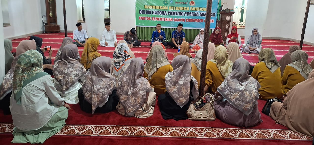 Suasana bimbingan Keluarga Sakinah