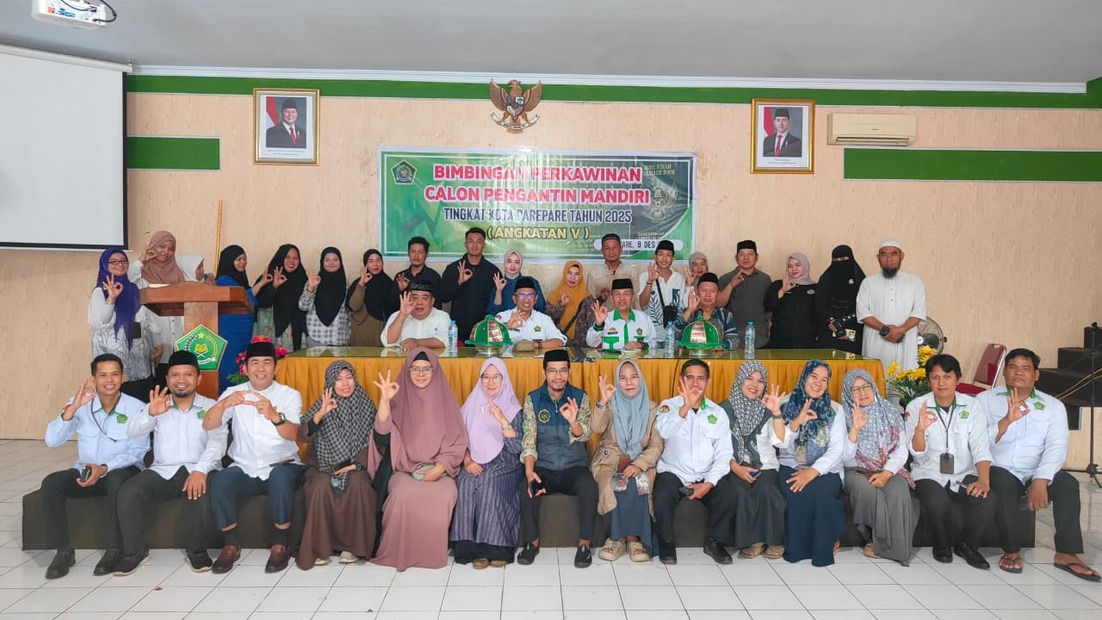 Kemenag Parepare Gelar Bimwin Mandiri Angkatan V