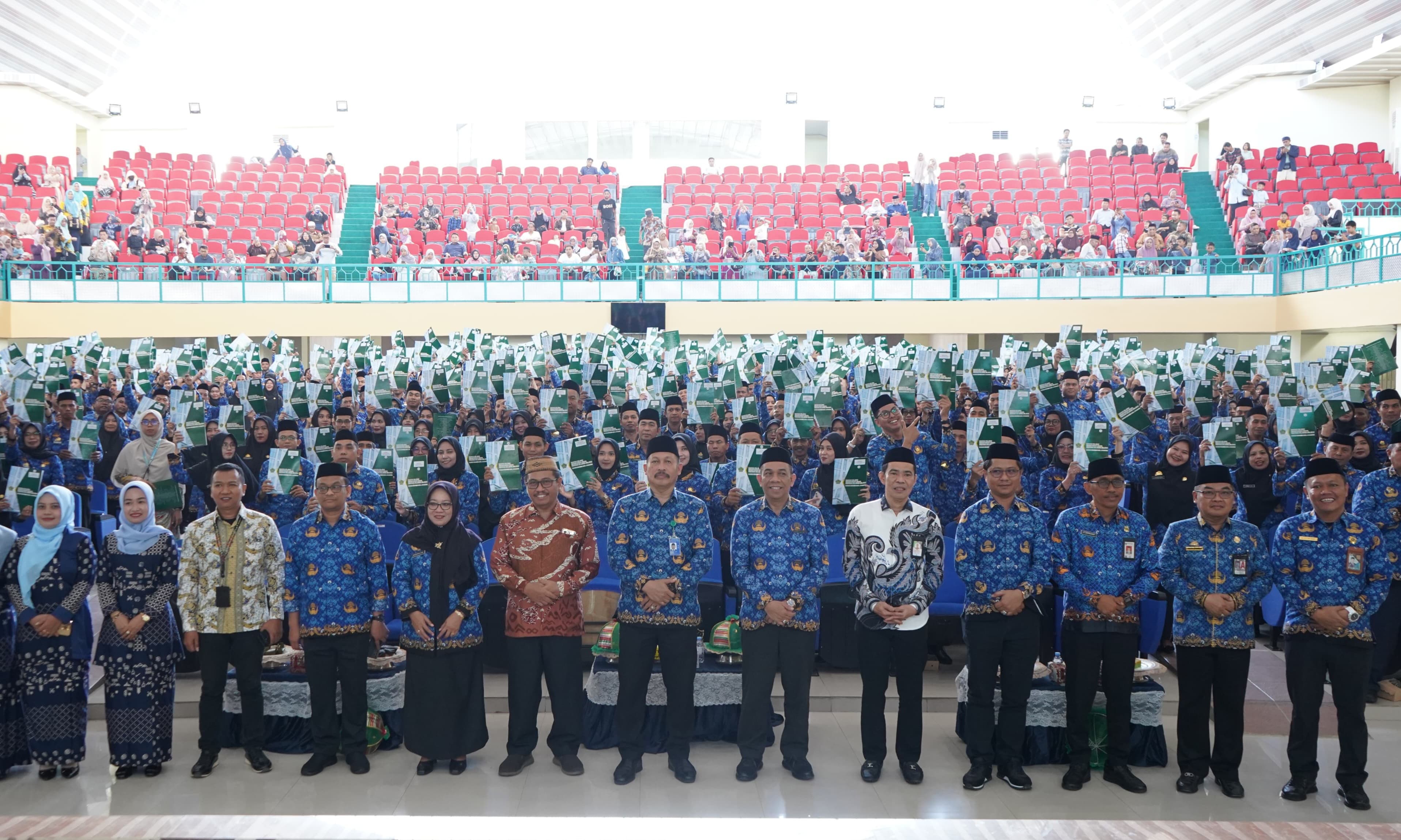 Penerimaan SK PPPK dari 5 kabupaten/Kota se-Sulsel di IAIN Parepare