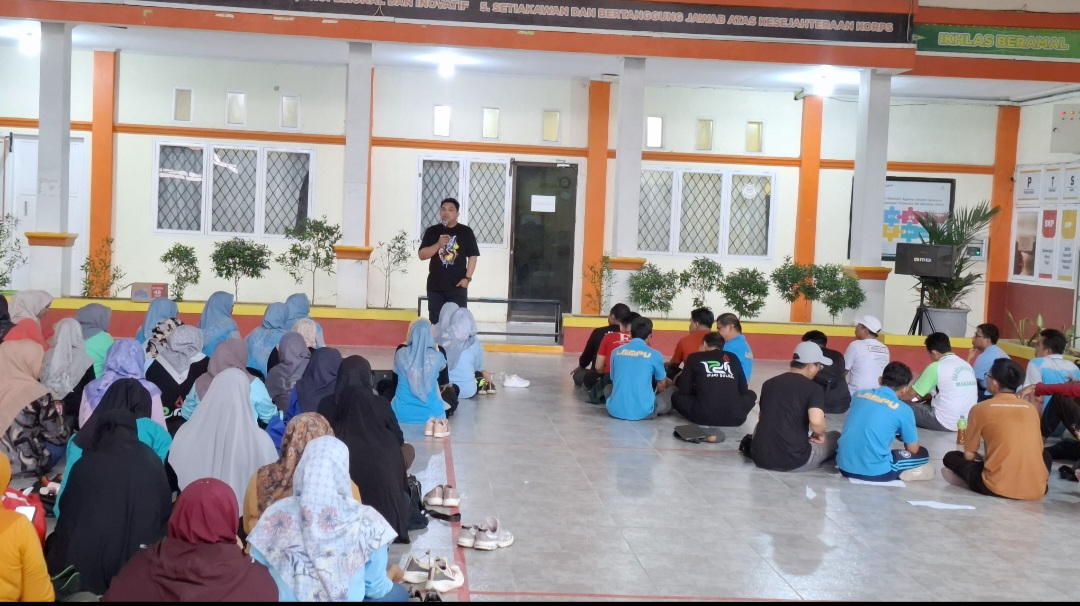 Pppk saat menerima materi Pada pembinaan