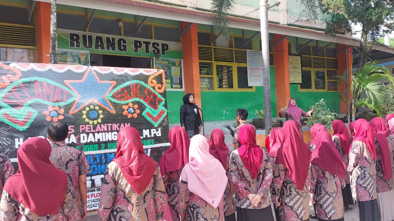 Sambutan Hj. Darna Usai Pelantikan sebagai Kepala MAN 2 Kota Parepare