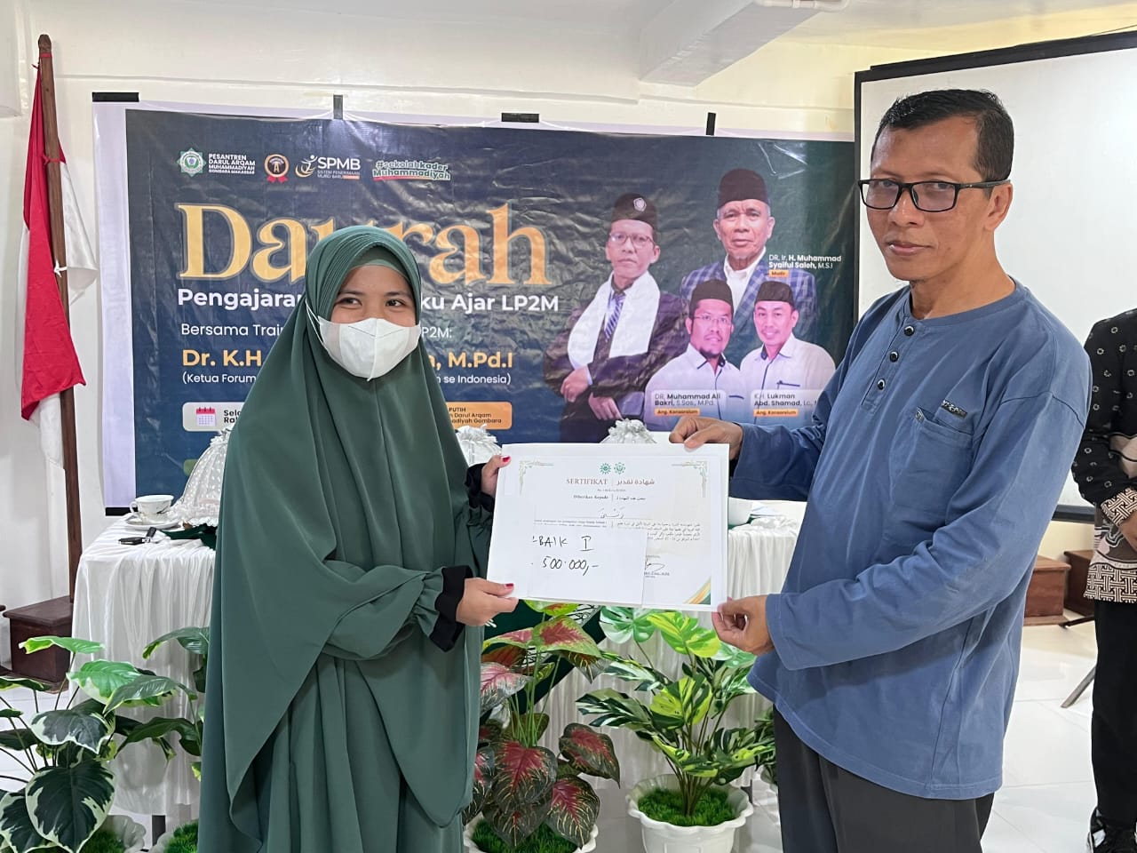 Perwakilan Pesantren Darul Arqam Muhammadiyah Punnia Pinrang Raih Peserta Terbaik Satu