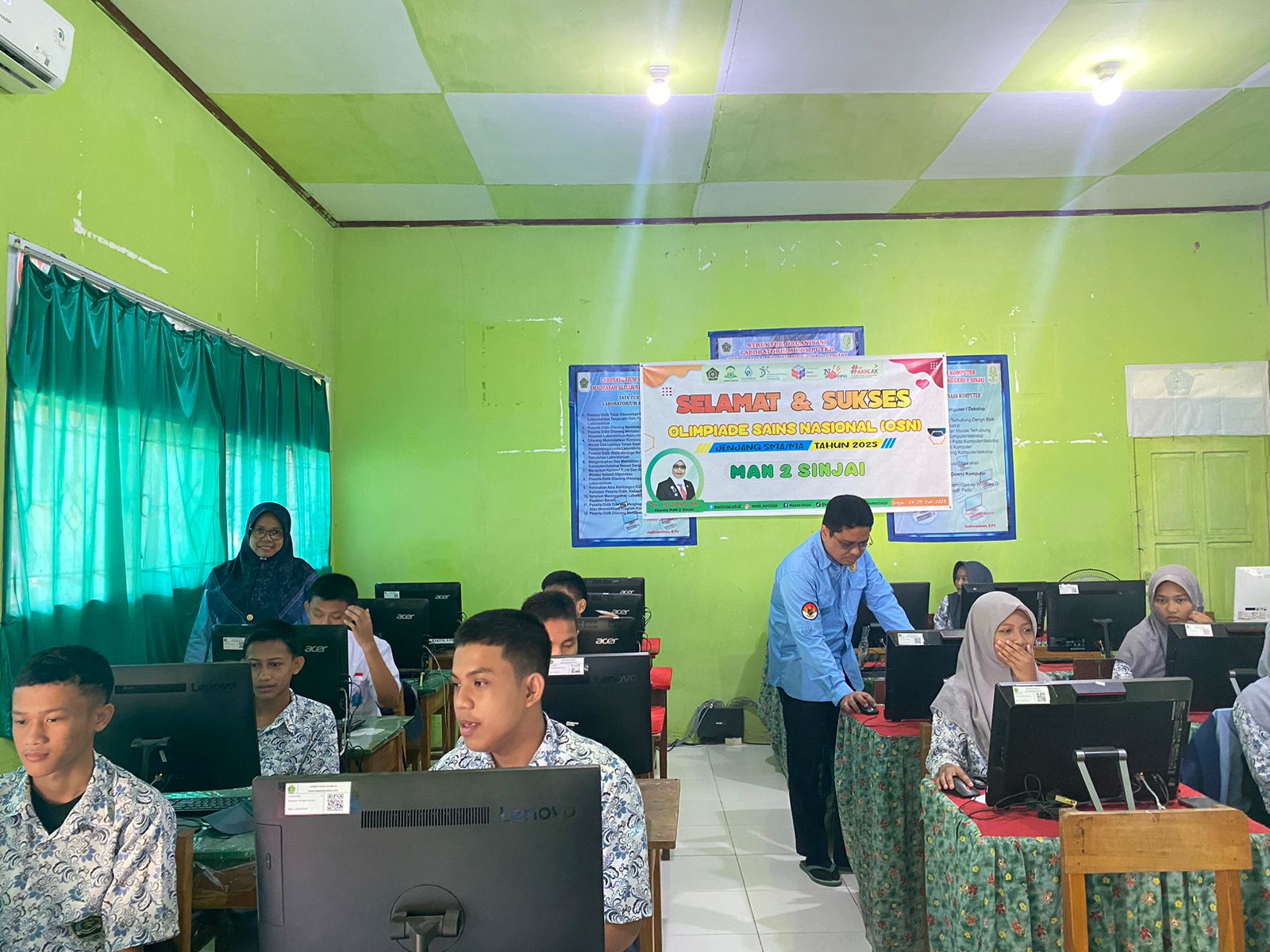 Simulasi ANBK di MAN 2 Sinjai
