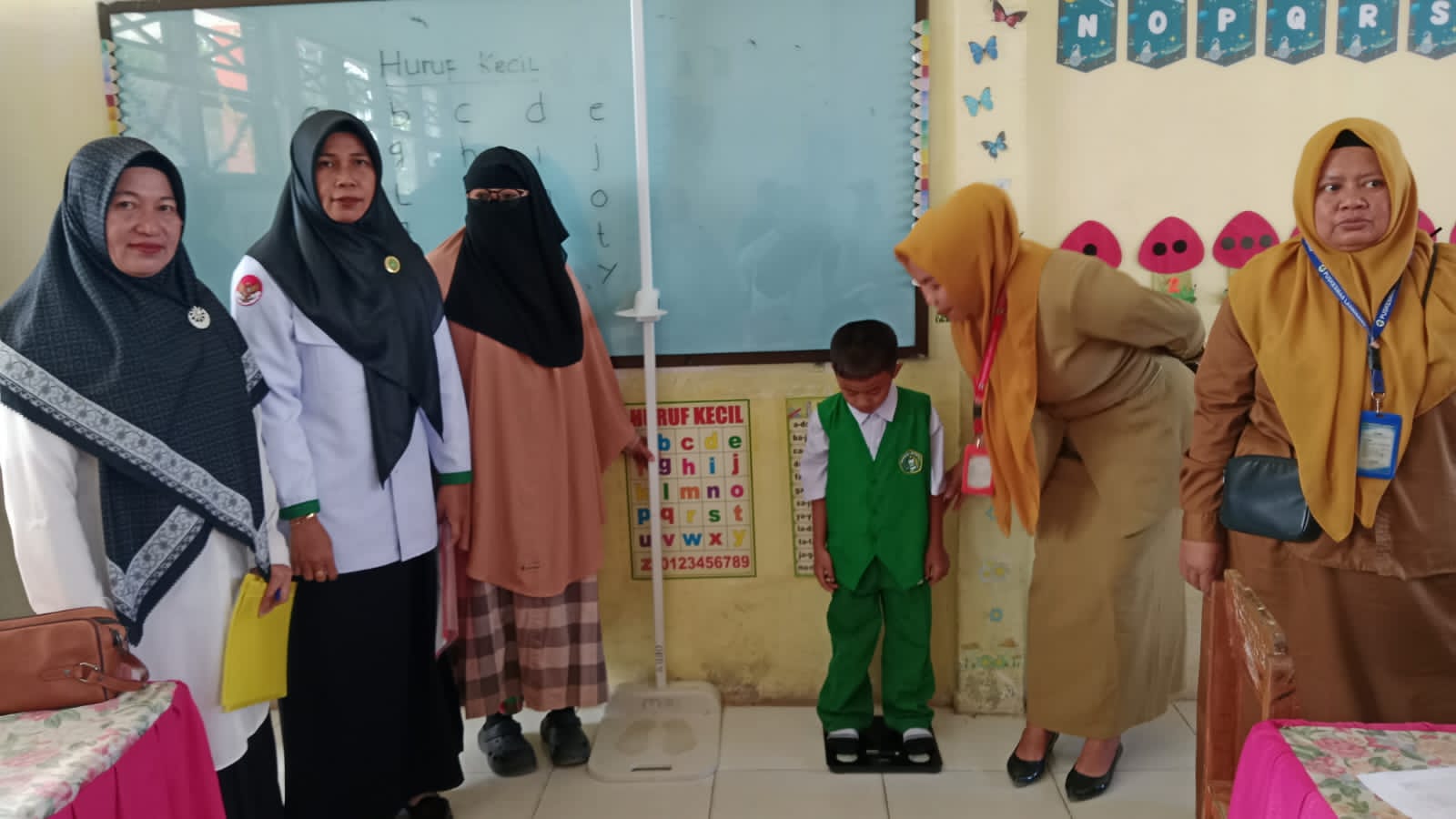 MIN Pinrang Gelar Pemeriksaan Kesehatan Gratis Bersama Puskesmas Lanrisang