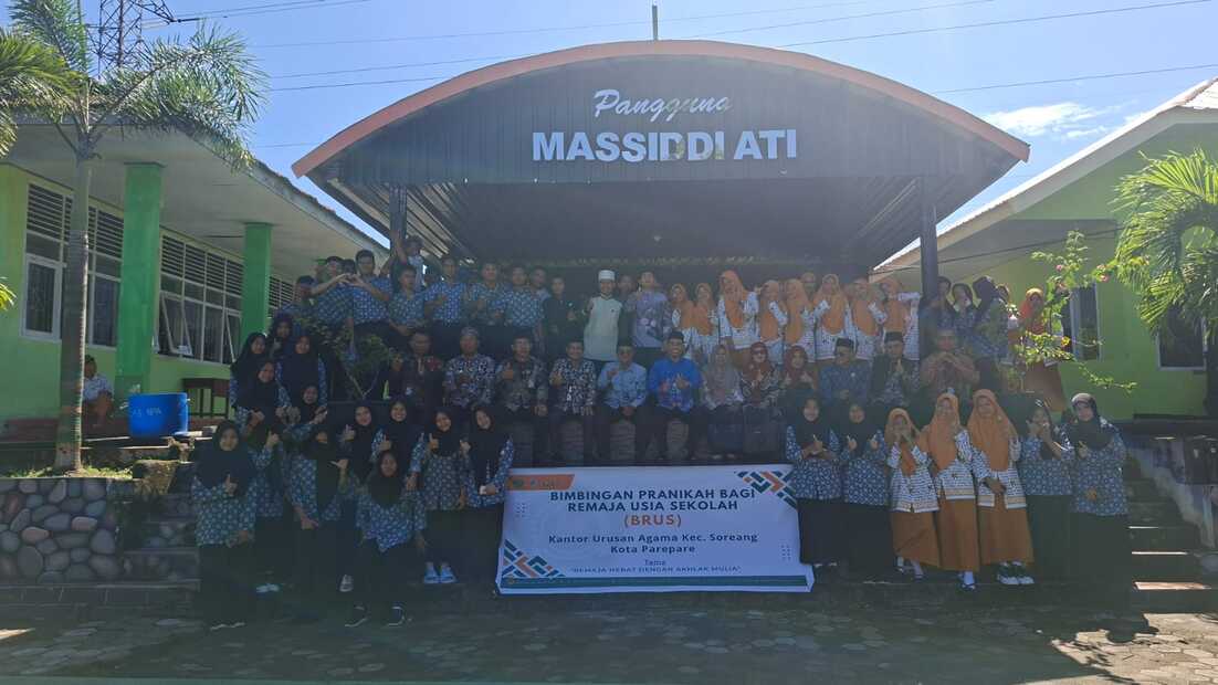 KUA Soreang Gelar BRUS di MAN 1 Plus Keterampilan Parepare