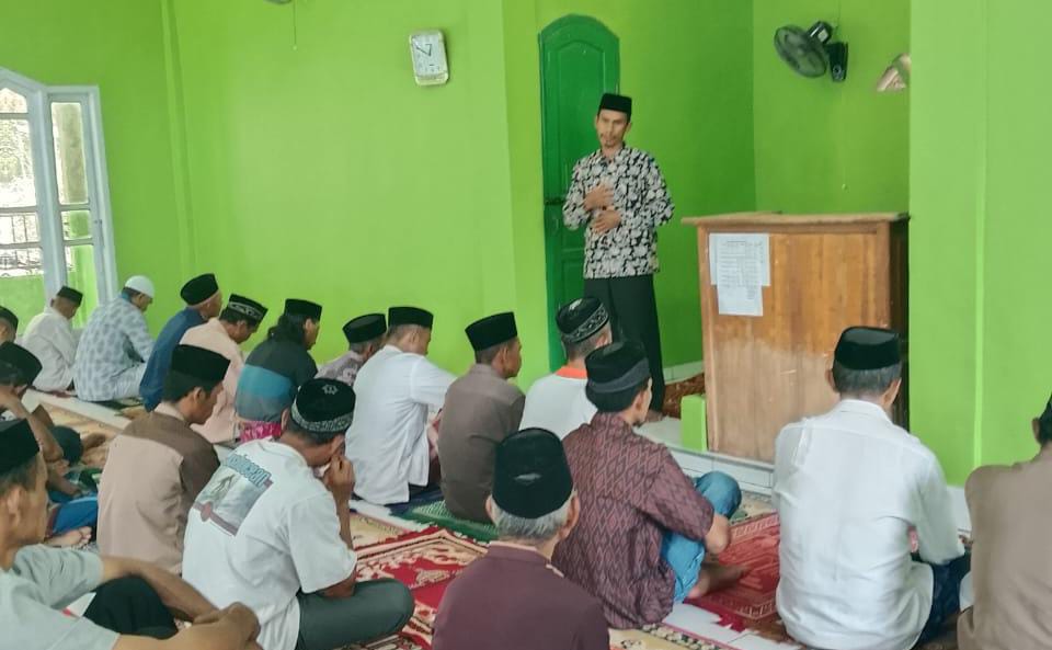 Suasana sosialisasi Kampung Sakinah