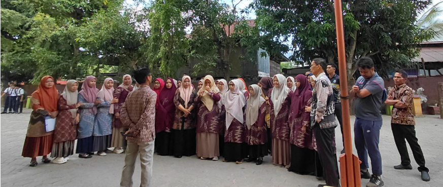 Pengarahan Kamad MTsN 1 Sidrap