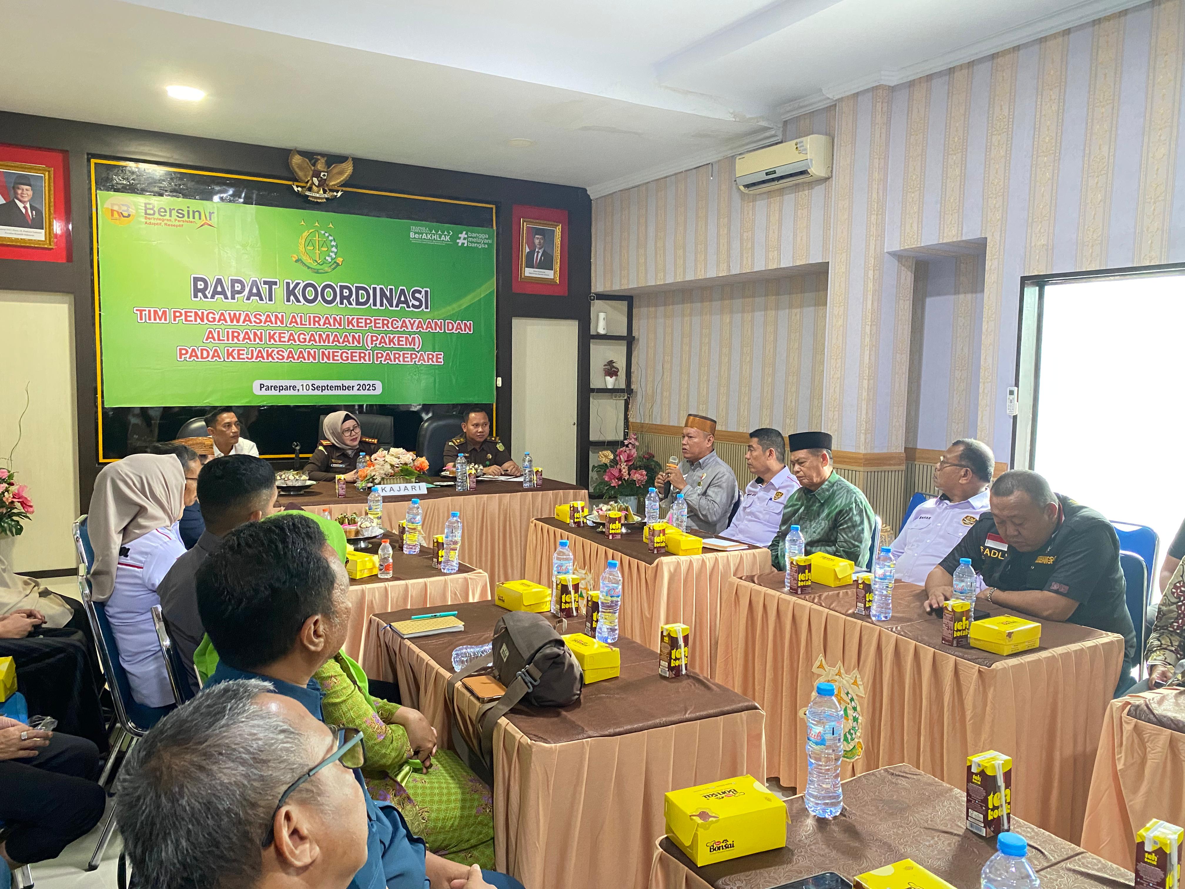 Kemenag Parepare Hadiri Rakor Tim Pakem