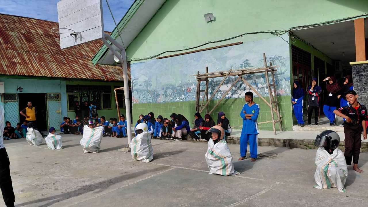 Meriahkan HUT Ke-80 RI, MTsN Pinrang Gelar Lomba Semarak Kemerdekaan