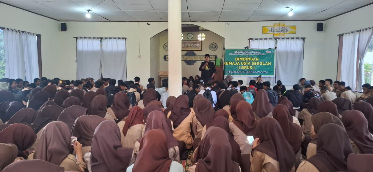 Suasana BRUS di SMA 4 Gowa