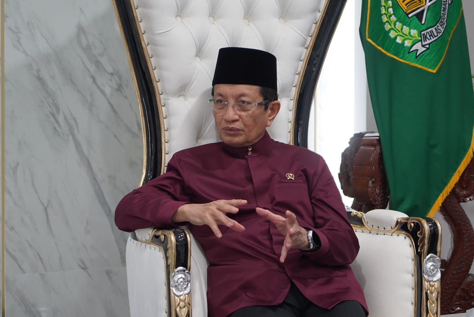 Menteri Agama RI Prof. KH. Nasaruddin Umar