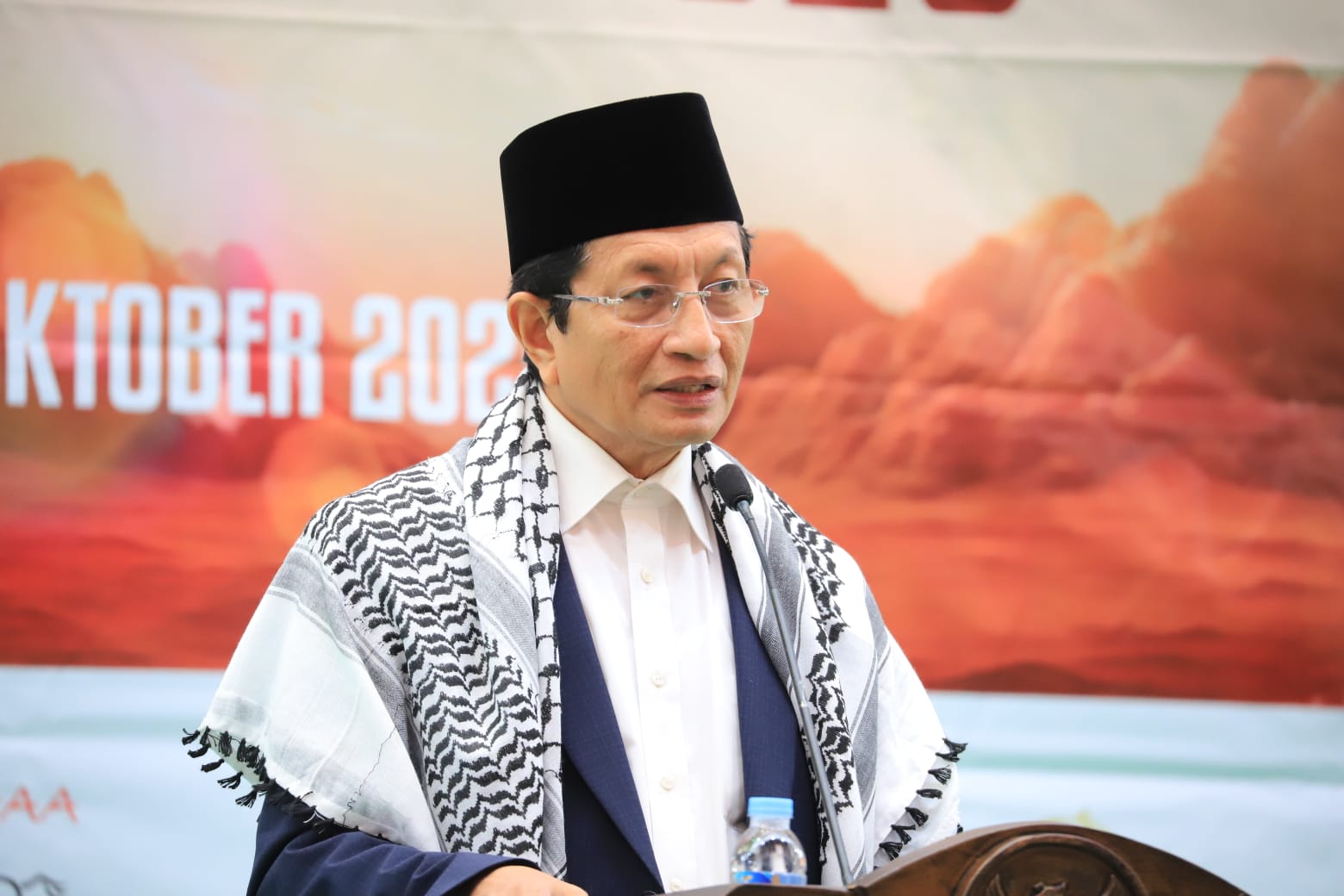 Menteri Agama RI Prof. KH. Nasaruddin Umar