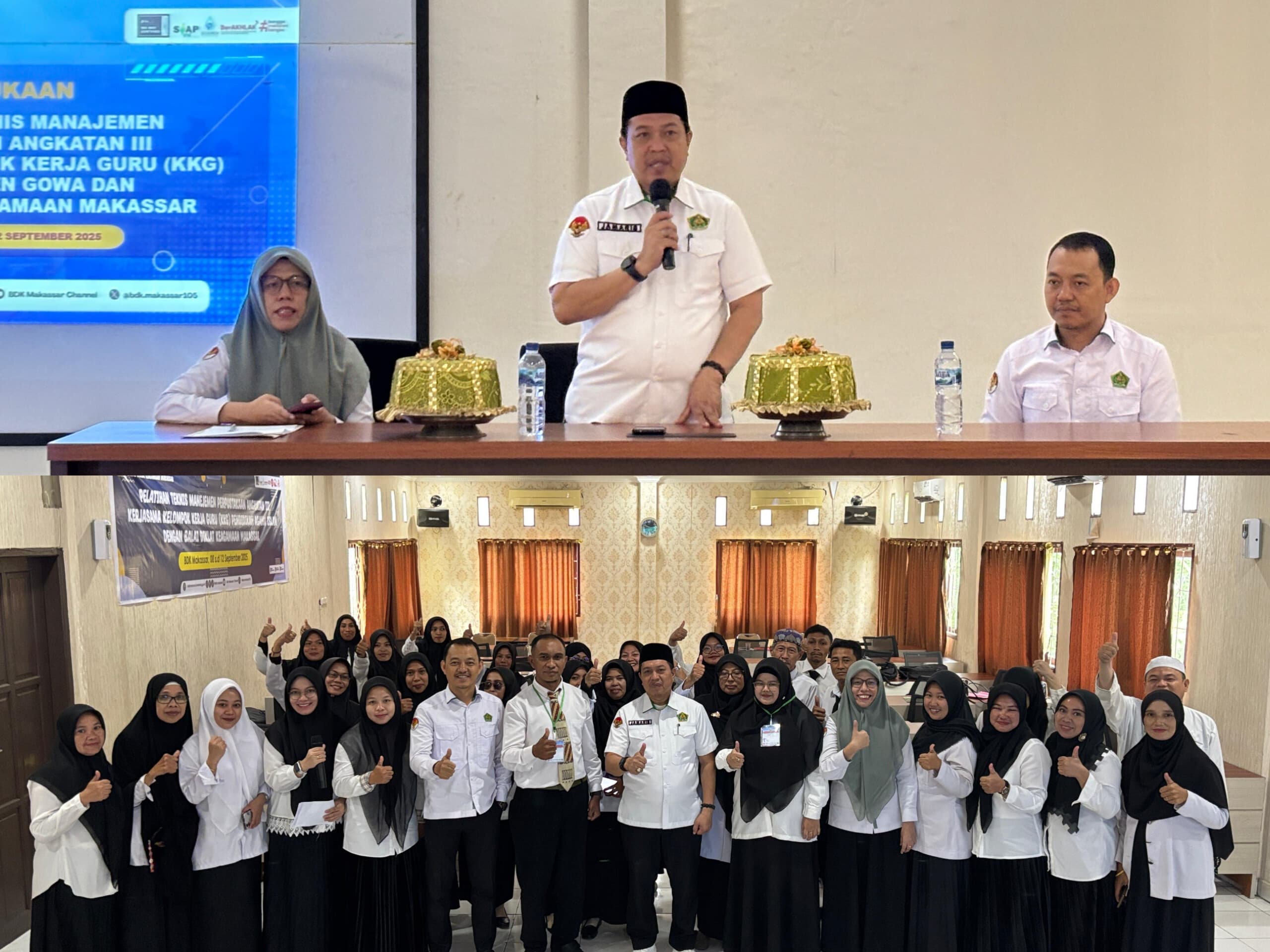 Kakankemenag saat membuka kegiatan