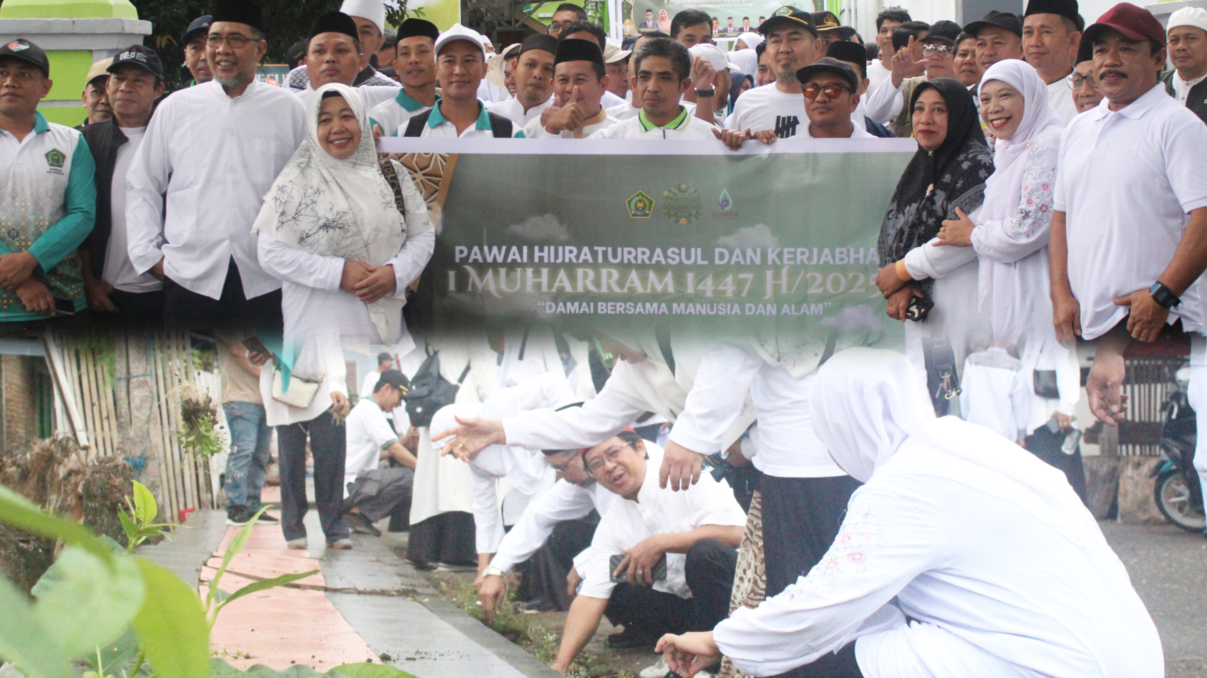 Kakan Kemenag Bantaeng membuka kegiatan Pawai Hijraturrasul dan Kerja Bakti pada Jumat, 27 Juni 2025 (Foto: Humas Kemenag Bantaeng)