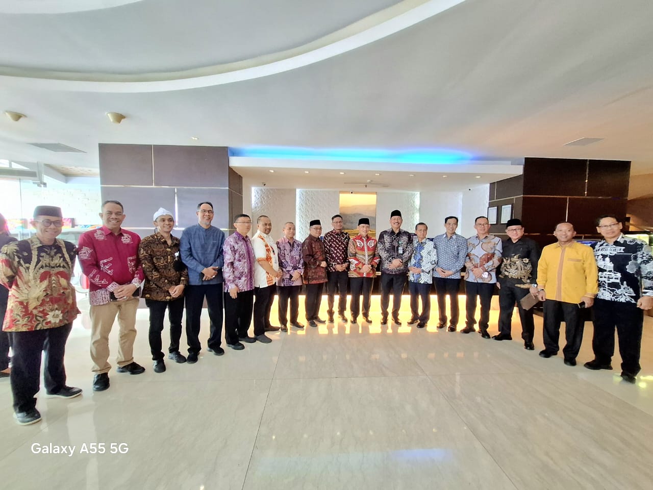 Kepala Kemenag Sinjai saat hadiri hadiri Musyawarah Kerja Nasional (Mukernas) IV Tahun