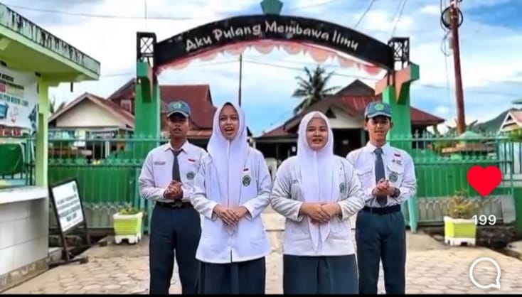 Peserta video kreatif MAN Luwu