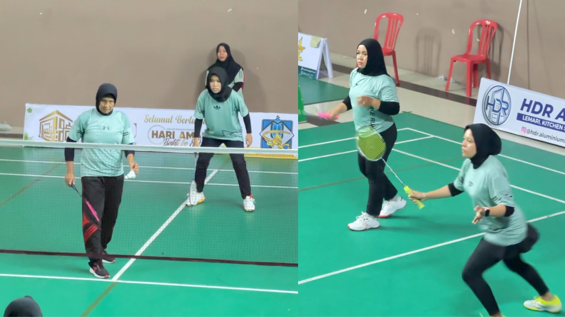 Raih Juara II BersamaI, Tim Badminton Ganda Putri Kemenag Lutra Torehkan Prestasi