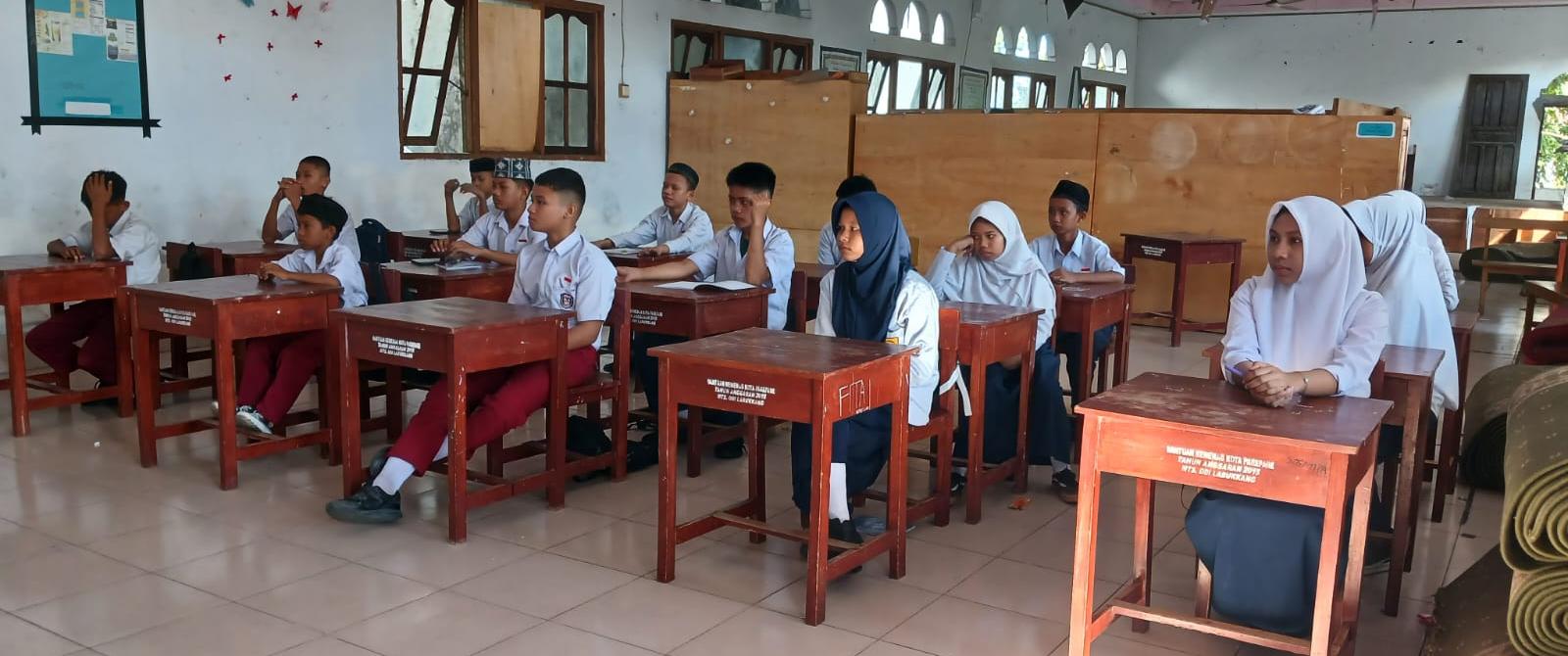 Siswa MTs DDI Labukkang Antusias Ikuti Matsama