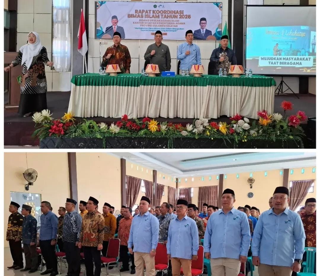 Suasana pembukaan Rakor Bimas 2025