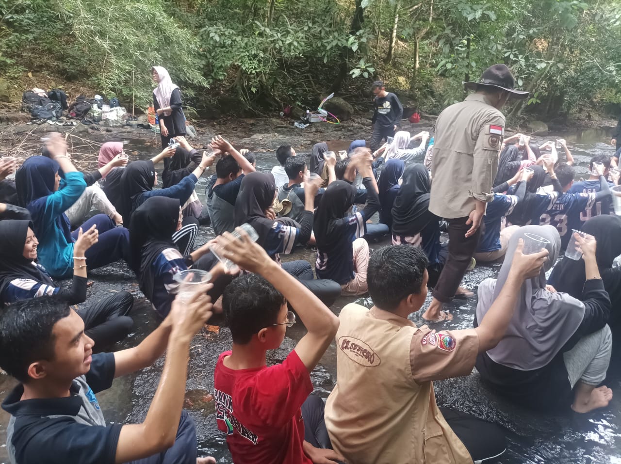 Game menarik dilaksanakan di arena