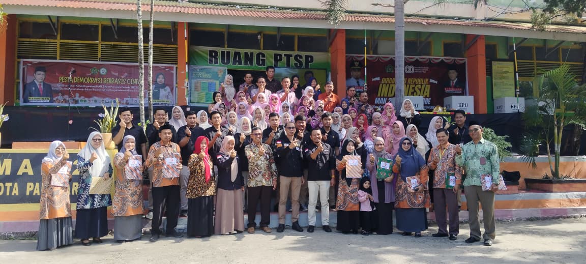 Pesta Demokrasi Berbasis Cinta di MAN 2 Parepare