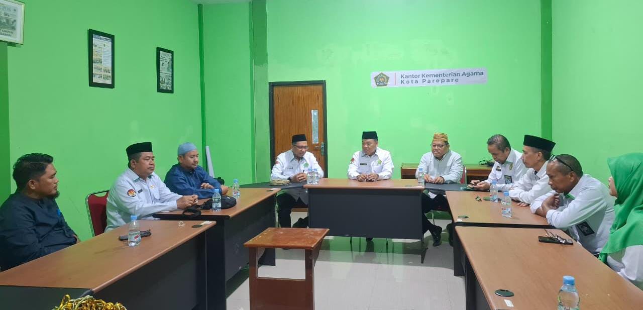 IPIM Kota Parepare Audiensi dengan Kakan Kemenag Parepare