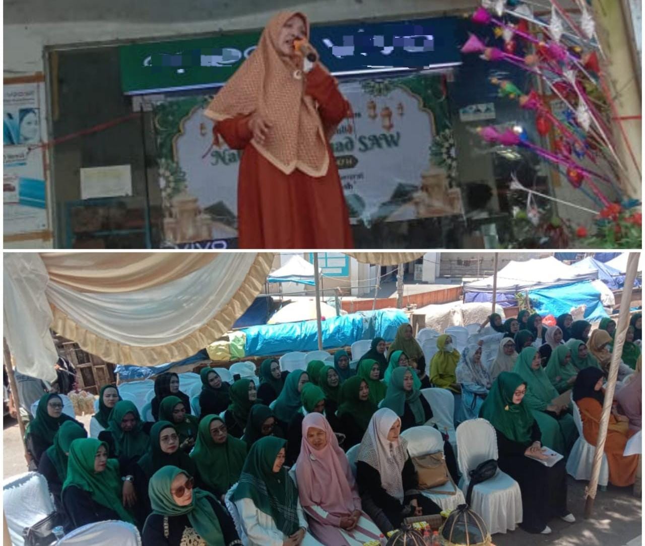 Ketua IPARI Gowa saat ceramah