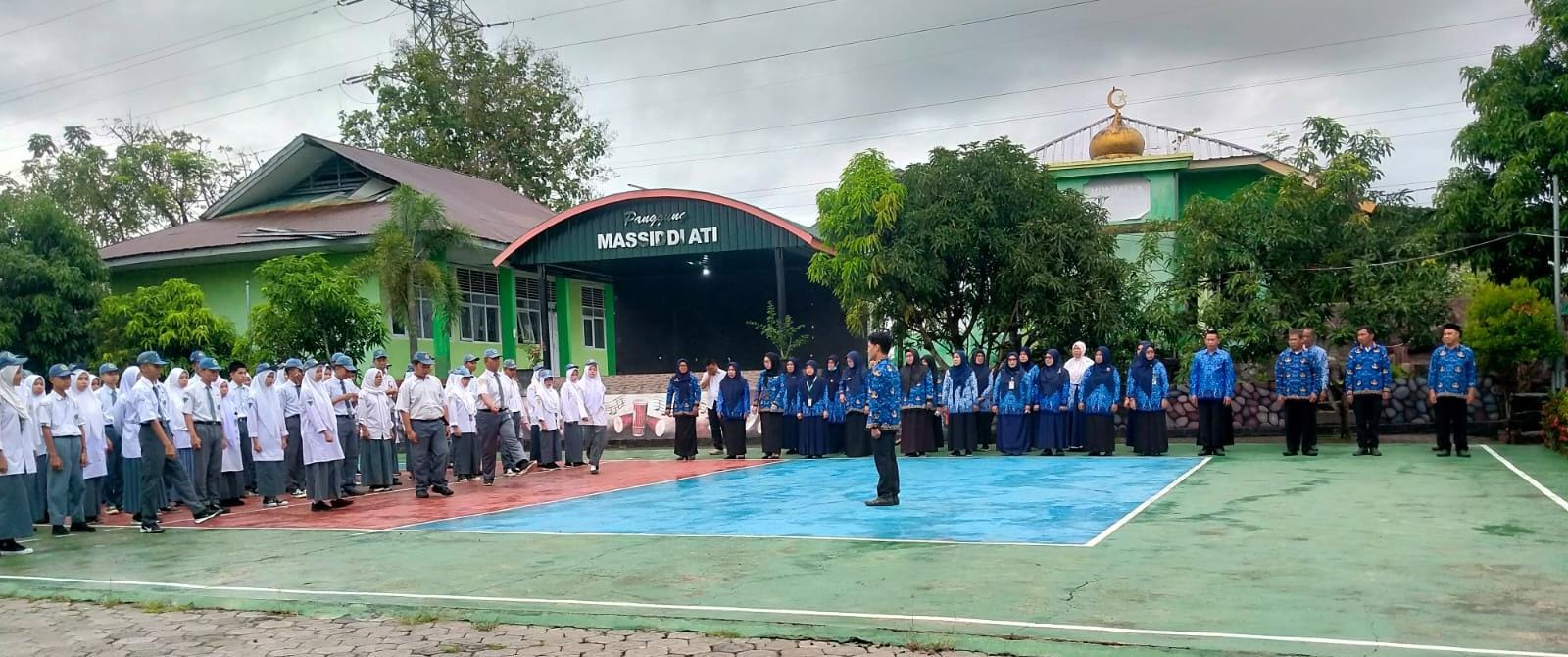 Upacara Harlah Pancasila 2025 di MAN 1 Parepare