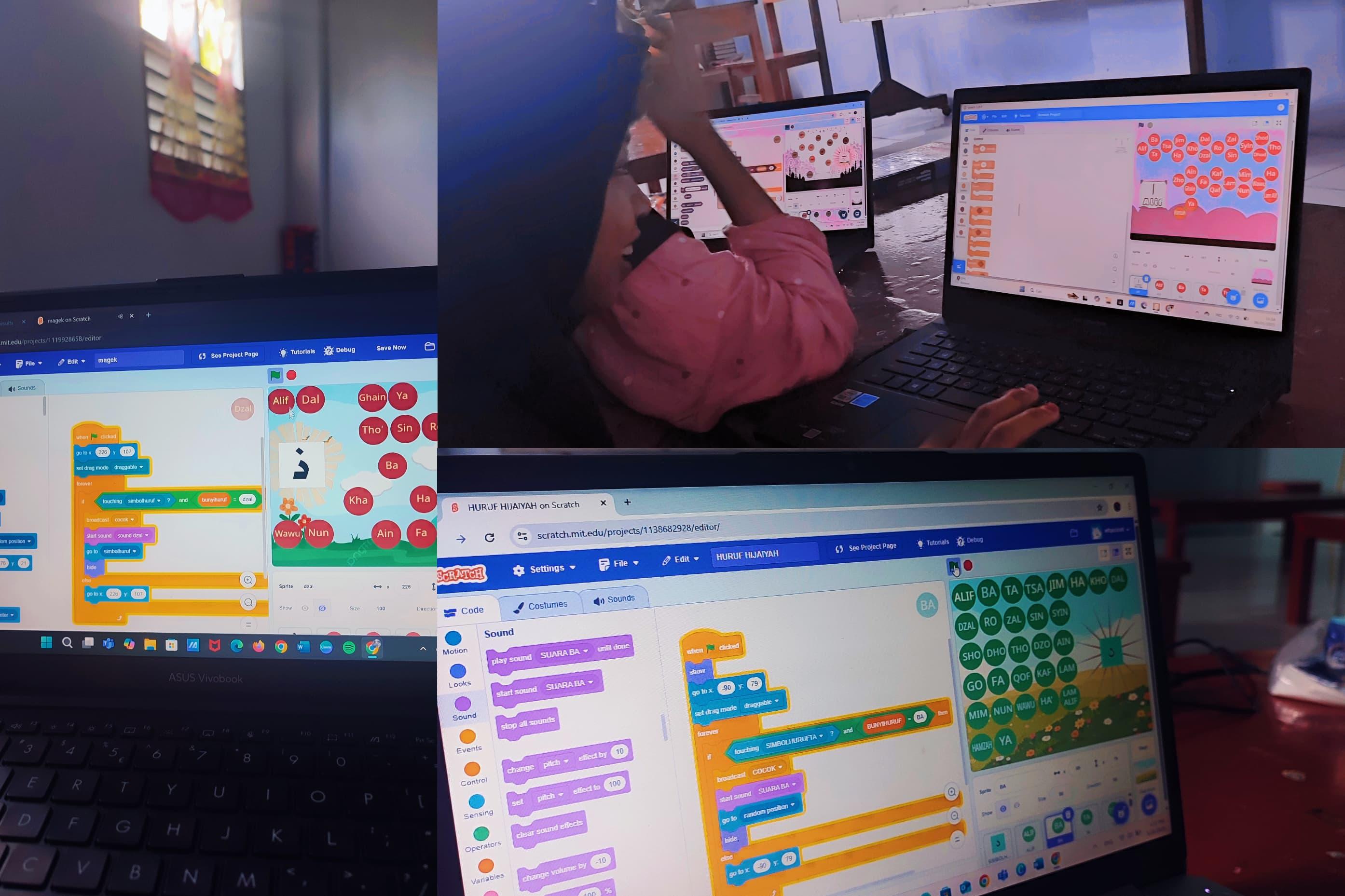 Hasniawati, kelas Coding sebagai salah satu ekstrakurikuler pilihan