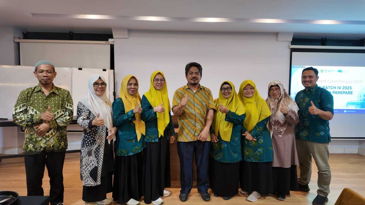 Lima Guru MAN 1 Kota Parepare Ikuti Refreshment Calon Penguji Ukin PPG