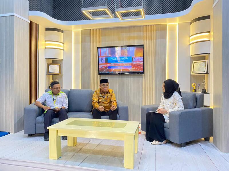 Kakan Kemenag Jadi Narasumber pada Live Streaming Talkshow TV Peduli Parepare
