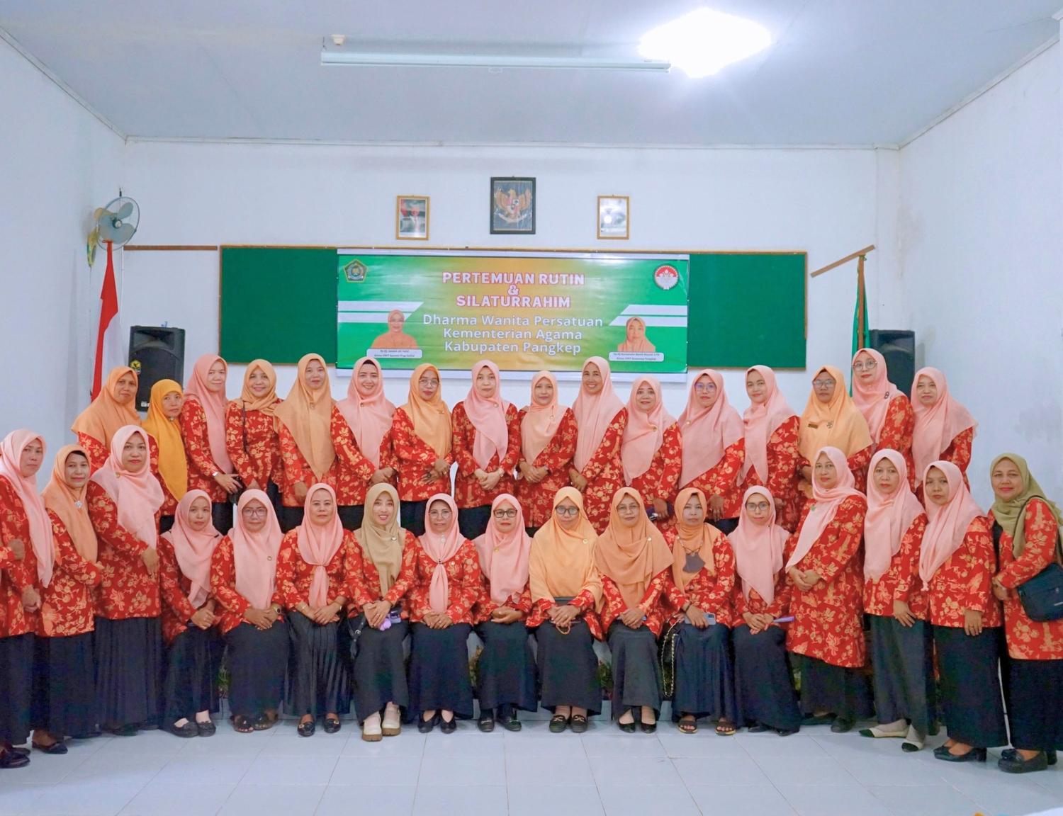 DWP Kemenag Pangkep Gelar Pertemuan Perdana dan Silaturahmi Bersama Ketua DWP Baru, Bahas Persiapan HAB dan Hari DWP